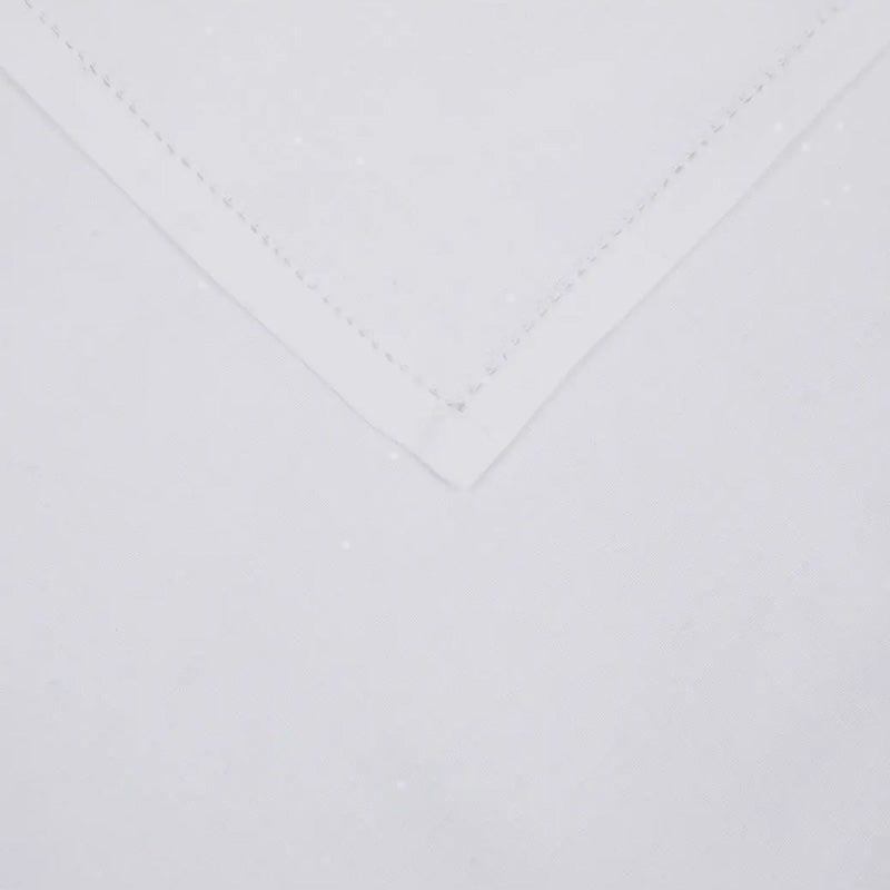 Tovaglioli bianchi in Cotone 40x40 cm Lorenzo 2 pezzi