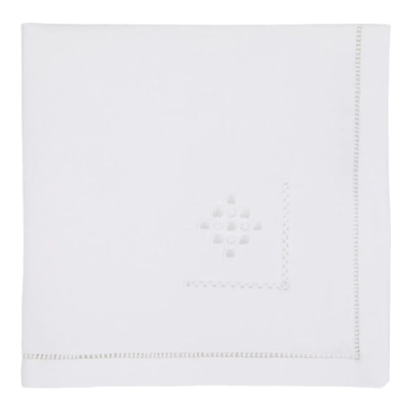 White Cotton Napkins 40x40 cm Queen 2 pieces