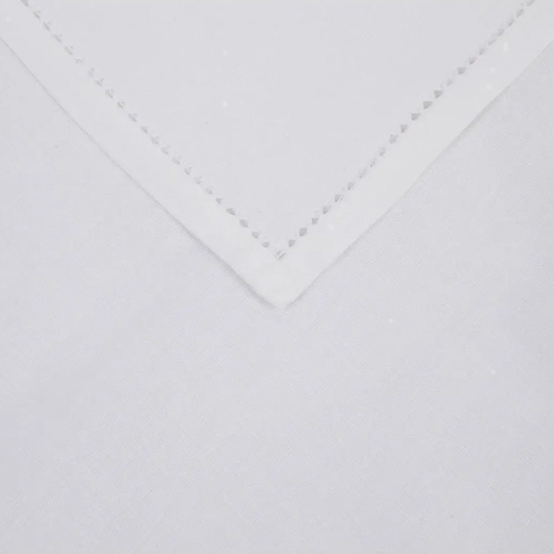 Serviettes en coton blanc 40x40 cm Sherwood 2 pièces