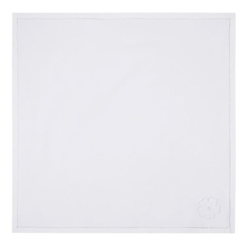 White Cotton Napkins 40x40 cm Vanessa 2 pieces