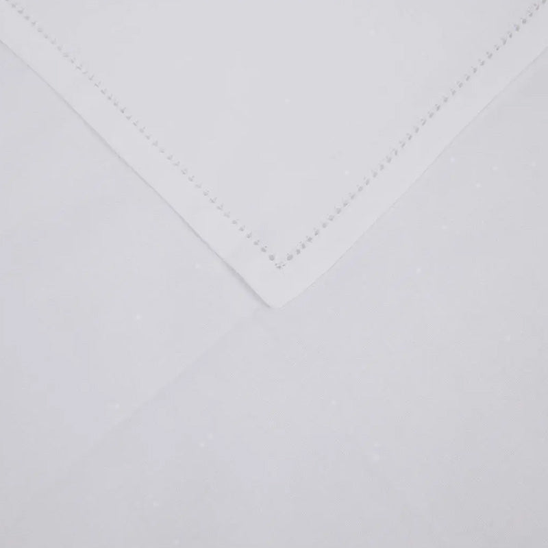 Weiße Baumwollserviette 45x45 cm