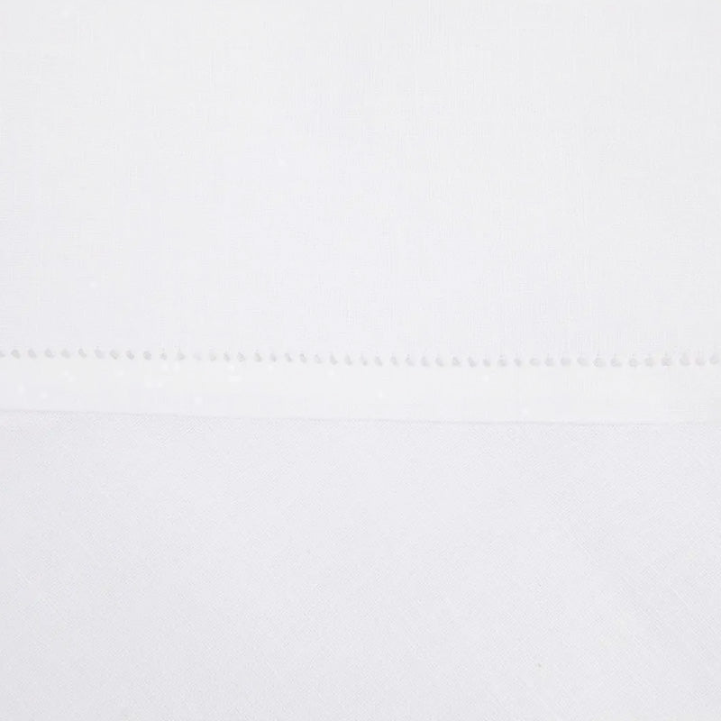Tovaglioli bianchi in misto Lino 40x40 cm Clara 2 pezzi