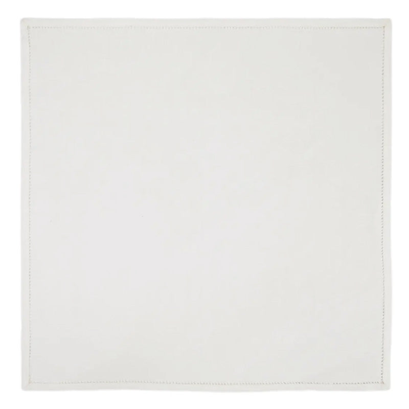 White Linen Napkin 45x45 cm